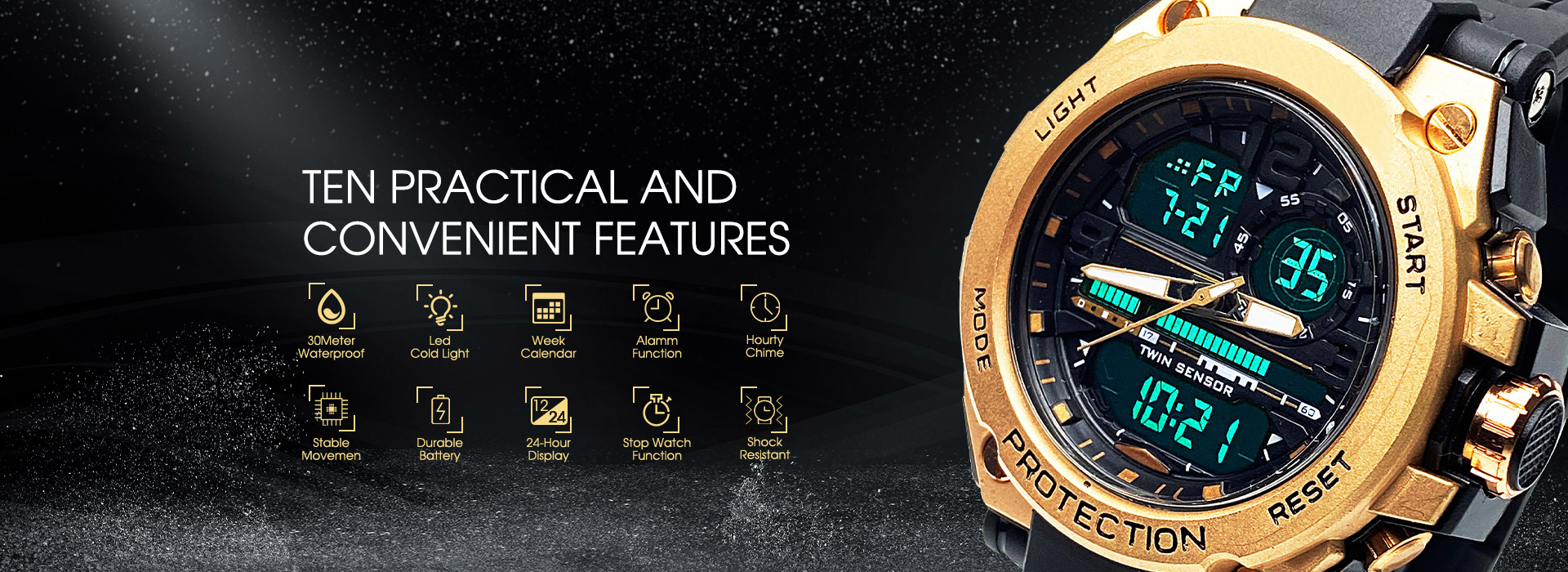 Fabricant de montres électroniques LCD