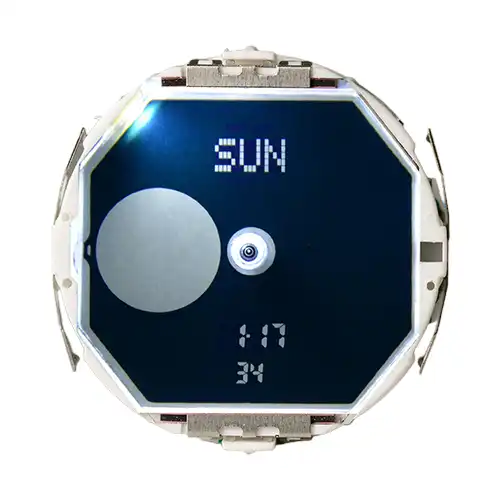 Mouvement de montre électronique à lumière LCD