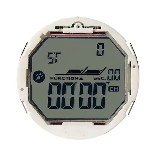 Mouvement de montre électronique électroluminescente LCD Pure Display El